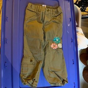 Toddler girl cargo pants